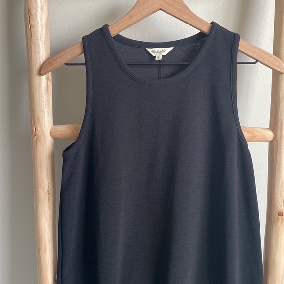 Madewell Texture & Thread Crepe Swingy Tank Dress Sz Small - Picture 3 of 6